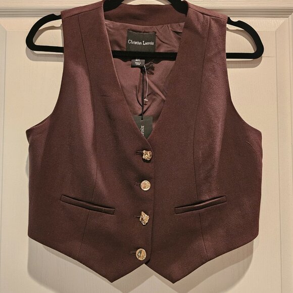 Christian Lacroix Brown Vest - Picture 3 of 3